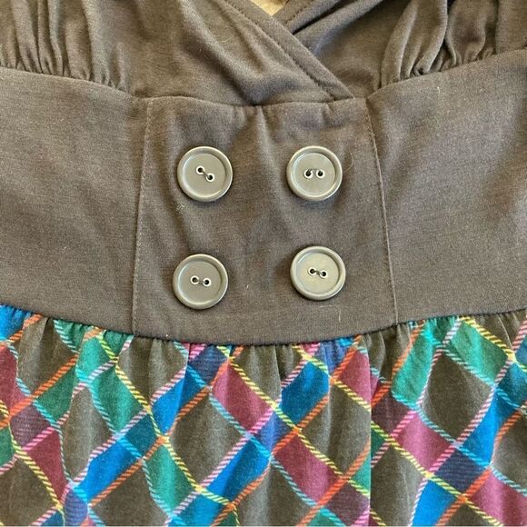 Derek Heart Sleeveless Brown Dress L - Picture 7 of 7